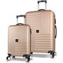Zoozie Bags Conjunto de Maletas de 2 Piezas Dorado